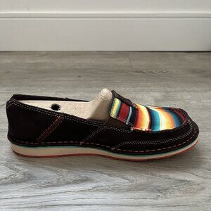 NIB Ariat Cruiser Women’s Shoes 10021153 Sz 9.5B Chocolate Fudge Serape